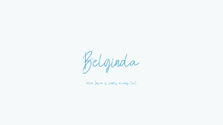 Belginda Font