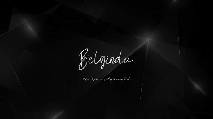 Belginda Font