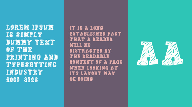 Handrawn Color Kid Font