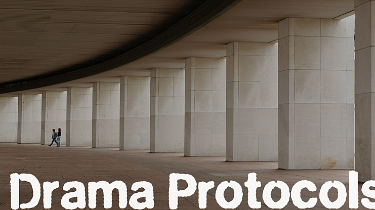 Drama Protocols Font