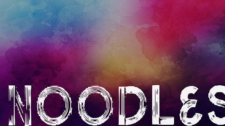 Noodles Font