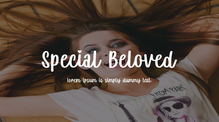 Special Beloved Font
