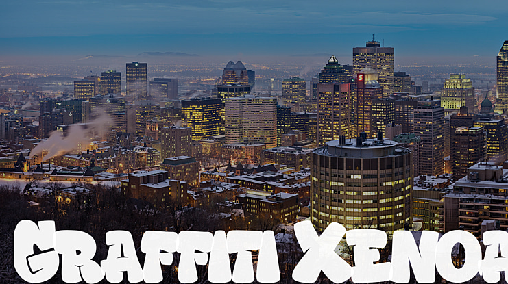 Graffiti Xenoa Font Family