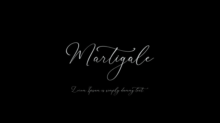 Martigale Font