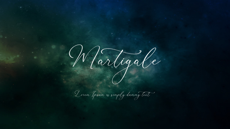 Martigale Font