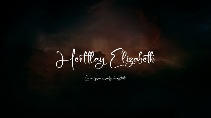 Herttlay Elizabeth Font