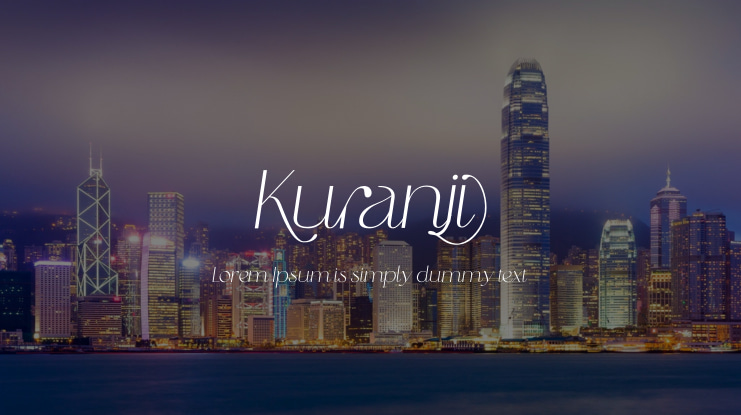 Kuranji Font