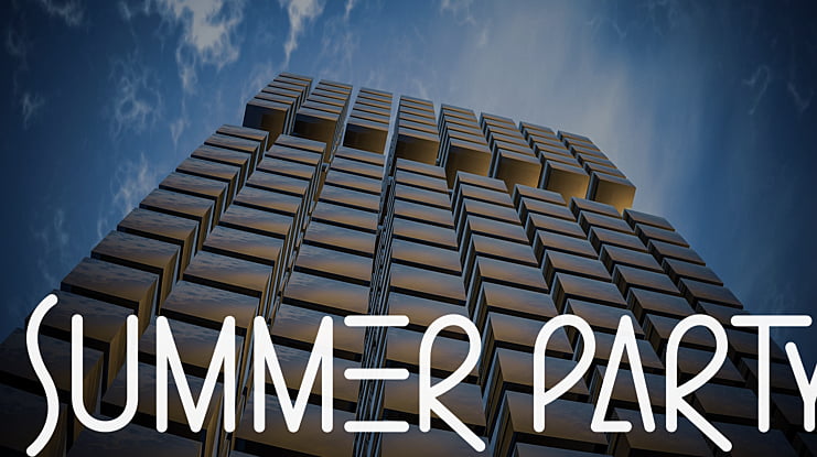 Summer Party Font