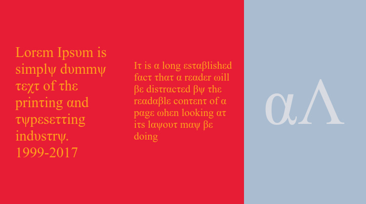 Arithmethic Alphabets Font