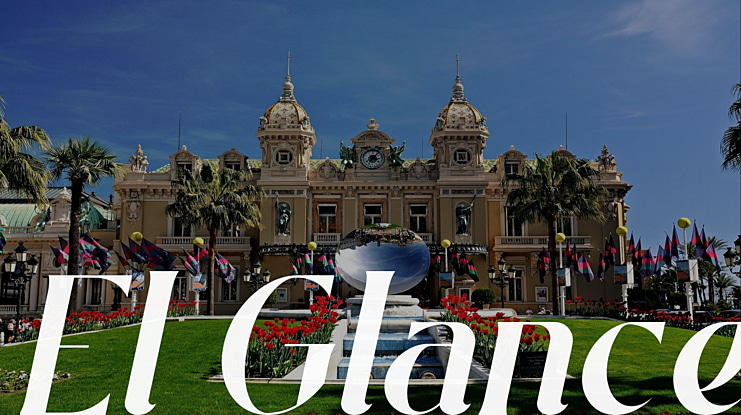 El Glance Font