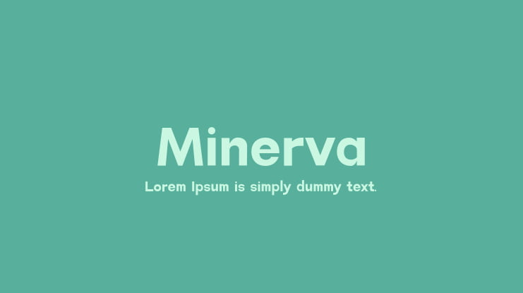 Minerva Font