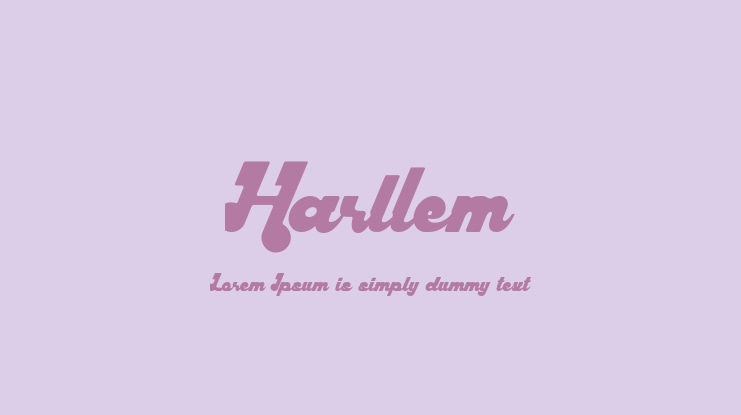 Harllem Font