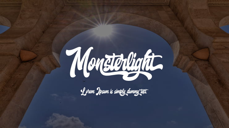 Monsterlight Font