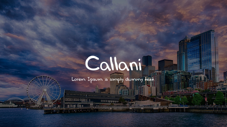 Callani Font