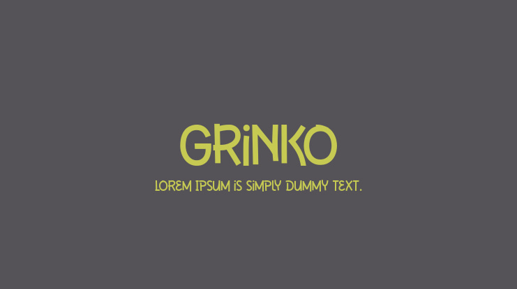 Grinko Font