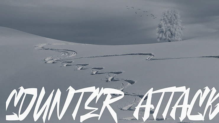Counter Attack Font