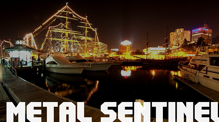 Metal Sentinel Font Family