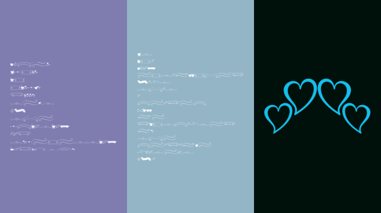 Hello Bestlady Extras Font Family