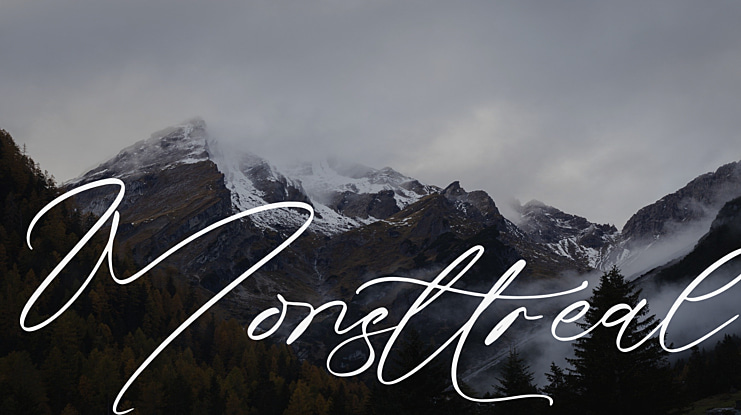 Monsttreal Font