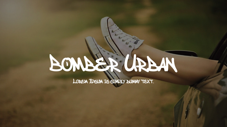 Bomber Urban Font