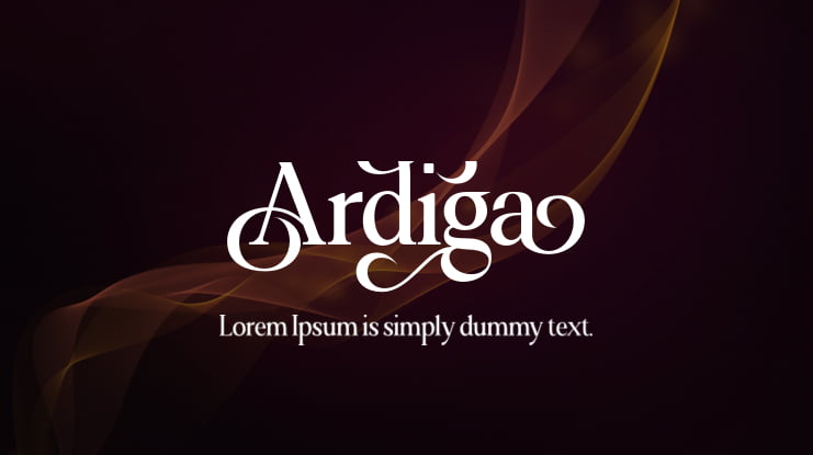 Ardiga Font