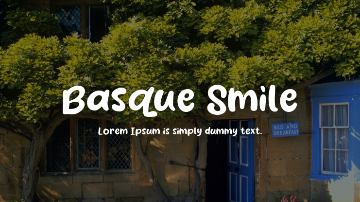 Basque Smile Font