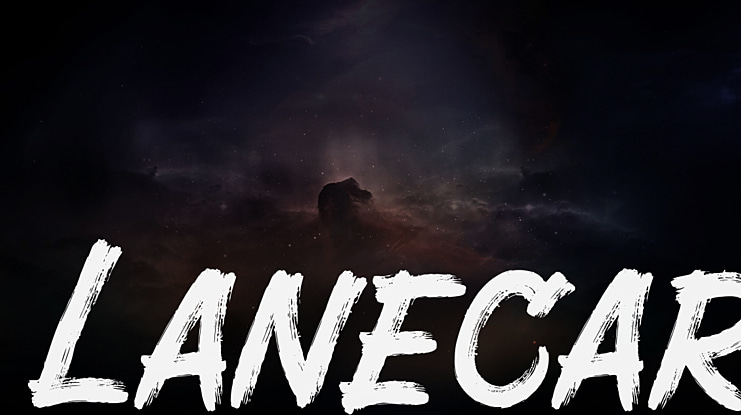 Lanecar Font