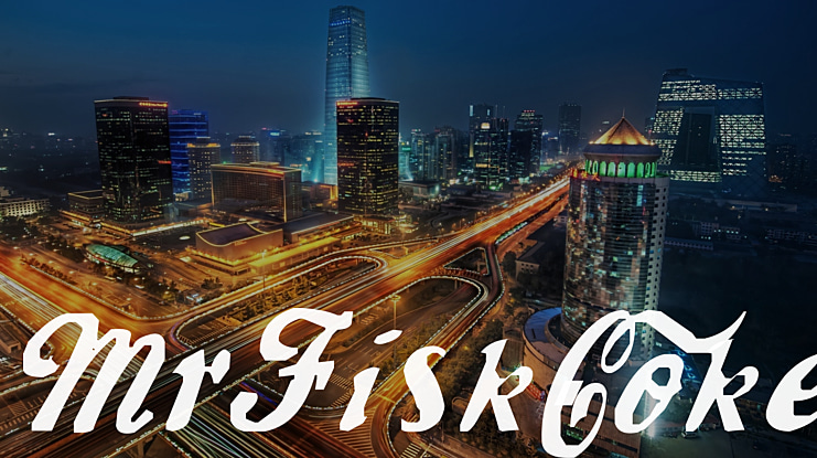MrFisk-Coke Font