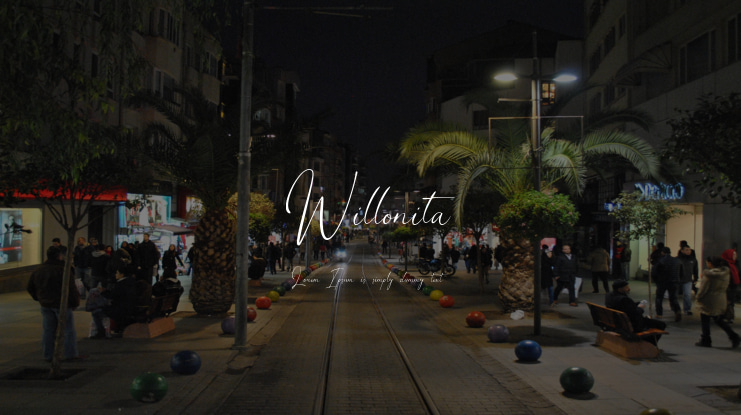 Willonita Font