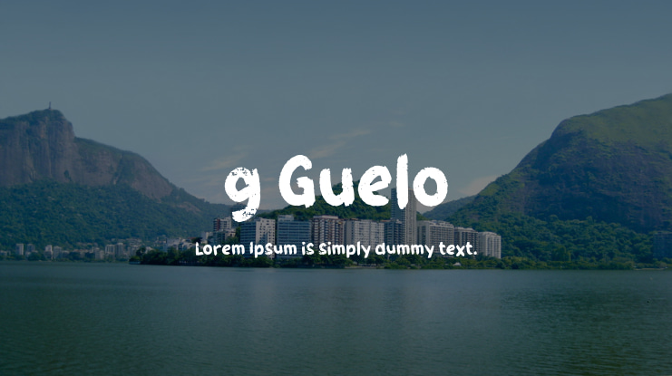 g Guelo Font