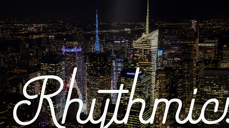 Rhythmics Font Family
