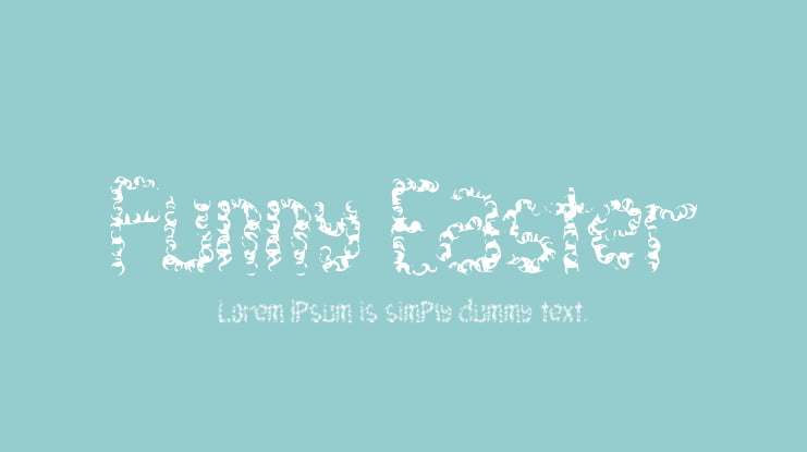 Funny Easter Font