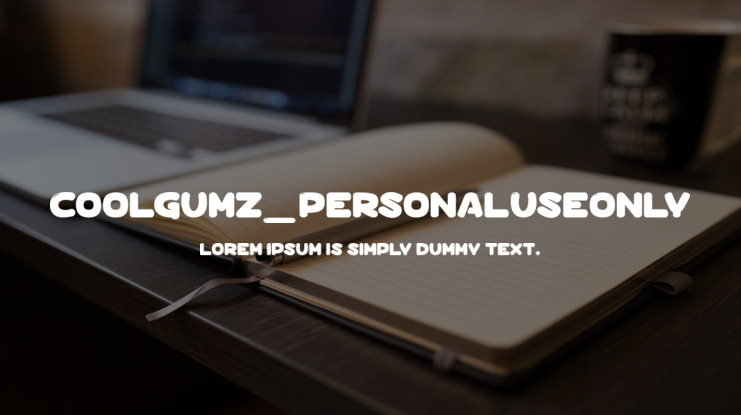 Coolgumz_PersonalUseOnly Font