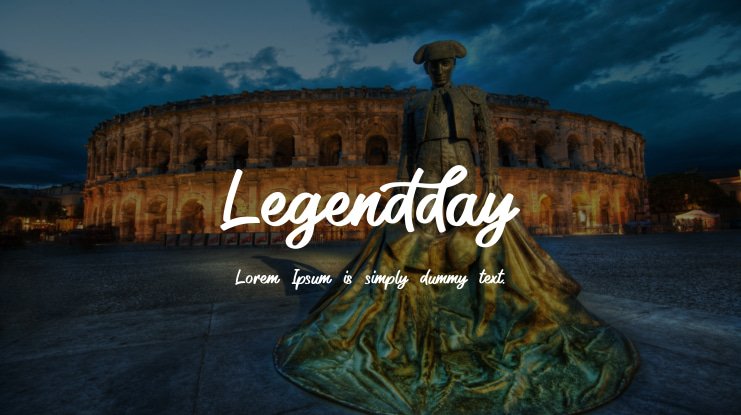 Legendday Font