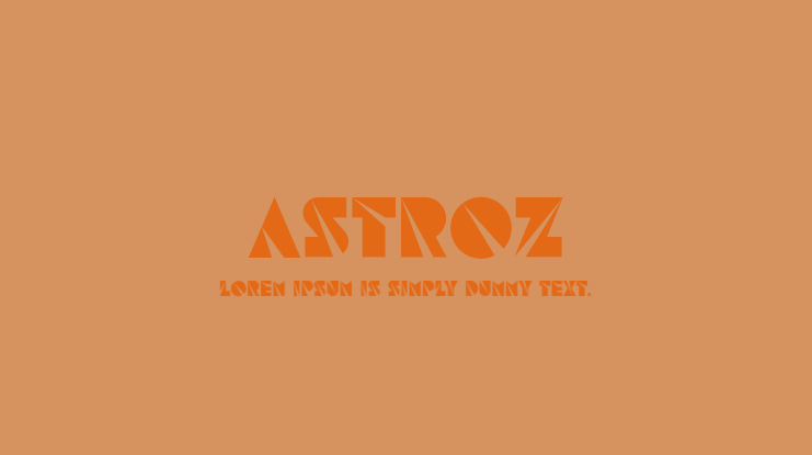 Astroz Font