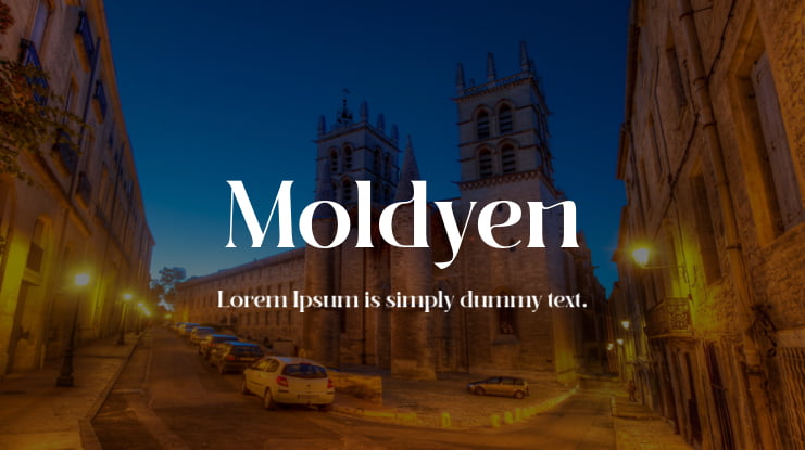 Moldyen Font