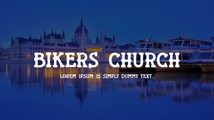 Bikers Church Font
