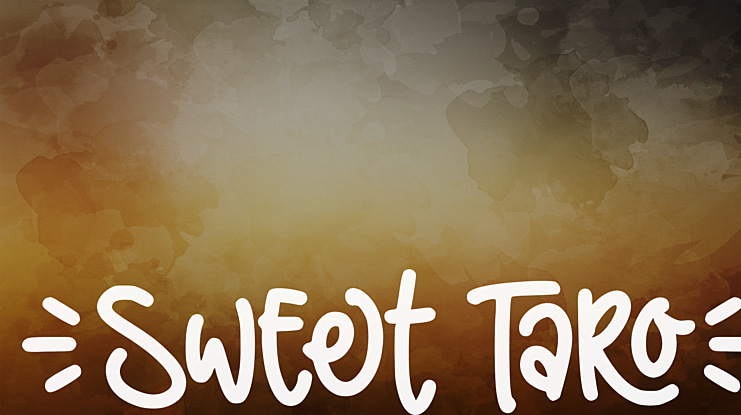 Sweet Taro Font