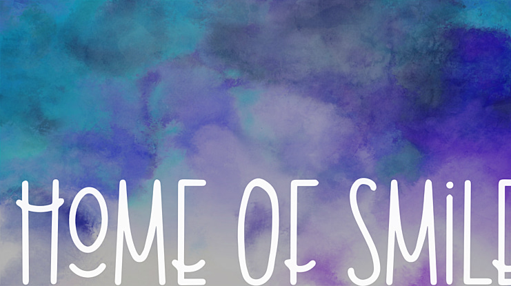 Home Of Smile Font