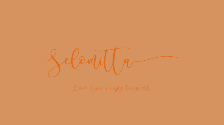 Selomitta Font