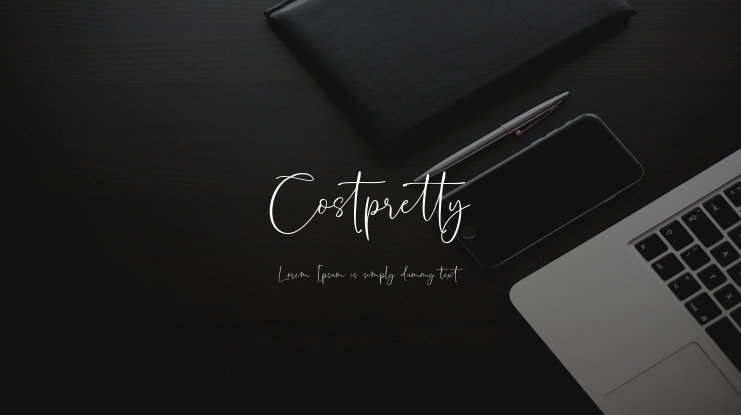 Costpretty Font
