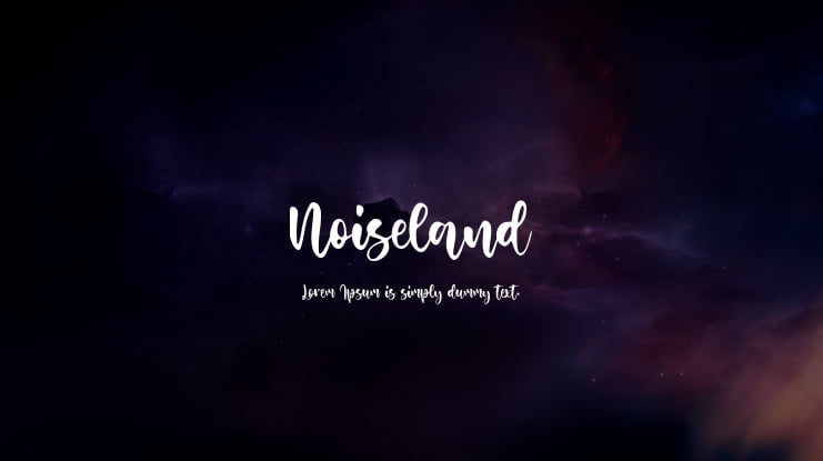 Noiseland Font