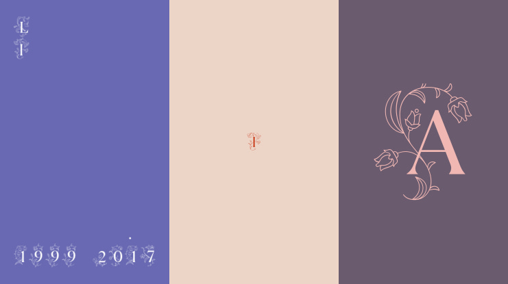 TT Ramillas Initials Trl Font Family