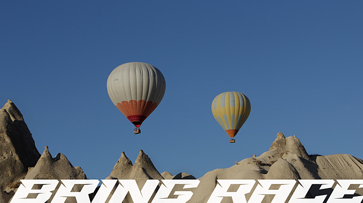Bring Race Font