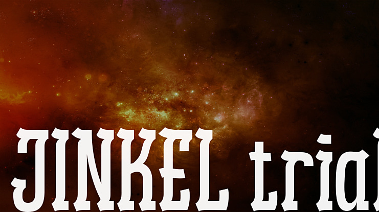 JINKEL trial Font