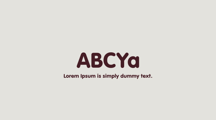 ABCYa Font