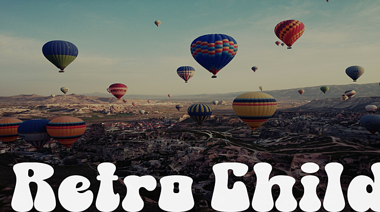Retro Child Font Family
