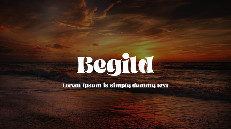 Begild Font
