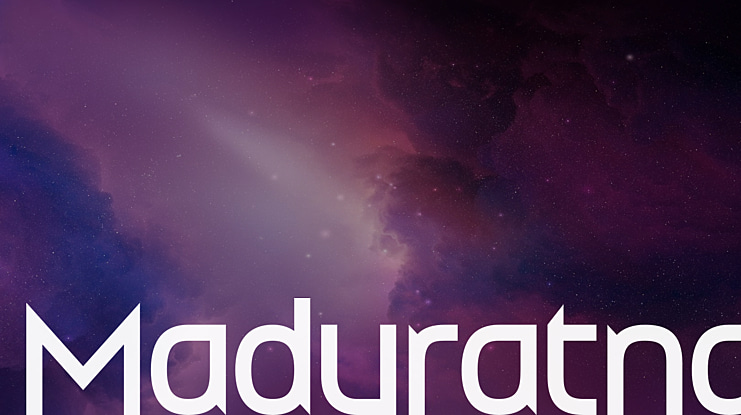 Maduratna Font Family