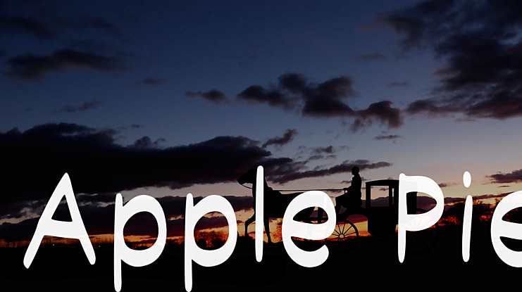 Apple Pie Font